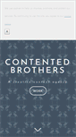 Mobile Screenshot of contentedbrothers.com